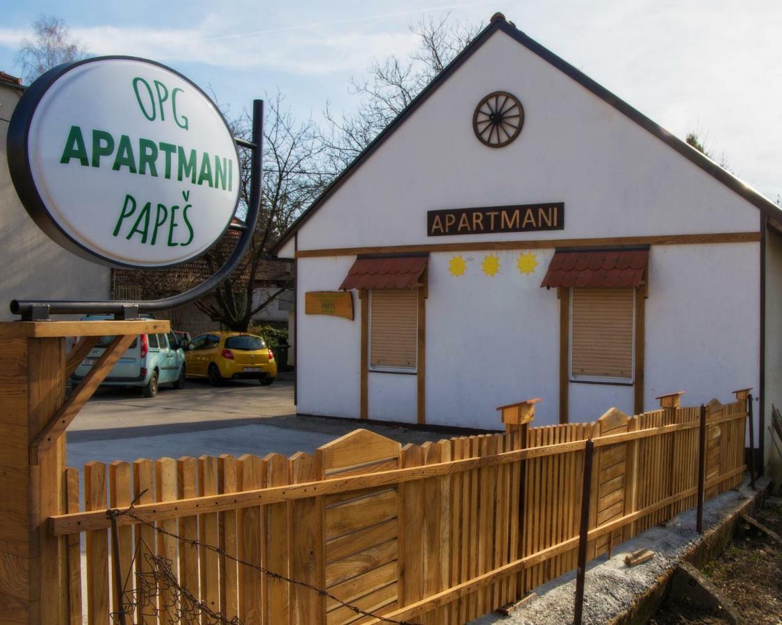 Apartmani Papes クラピナ エクステリア 写真